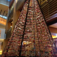 ミッドタウンのクリスマスツリー