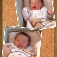 久しぶりに産まれたての赤ちゃんとご対面(//▽//)