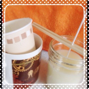 20160613 225927 ソイワックスでキャンドルを作りました