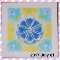パステルアート(曼荼羅アート)