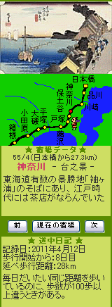 東海道ウォーキング神奈川