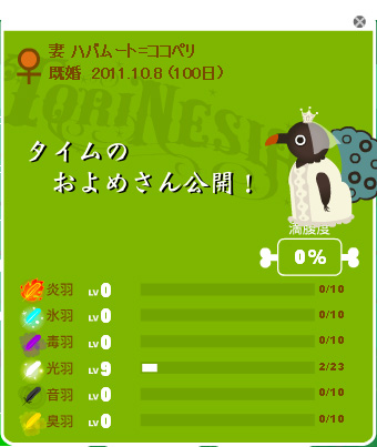 トリネシア145日目★タイムのおよめさん