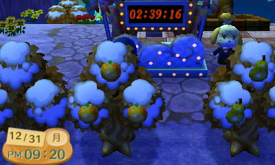 いおりのとび森日記　カウントダウンはじまってます