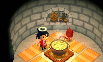 いおりのとび森日記　こっそり味見していいかな