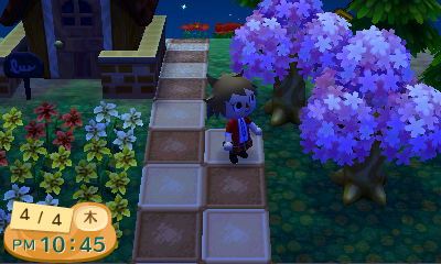 いおりのとび森日記　桜が満開