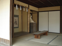 松下村塾部屋の一部