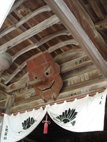 円政寺・天狗のお面